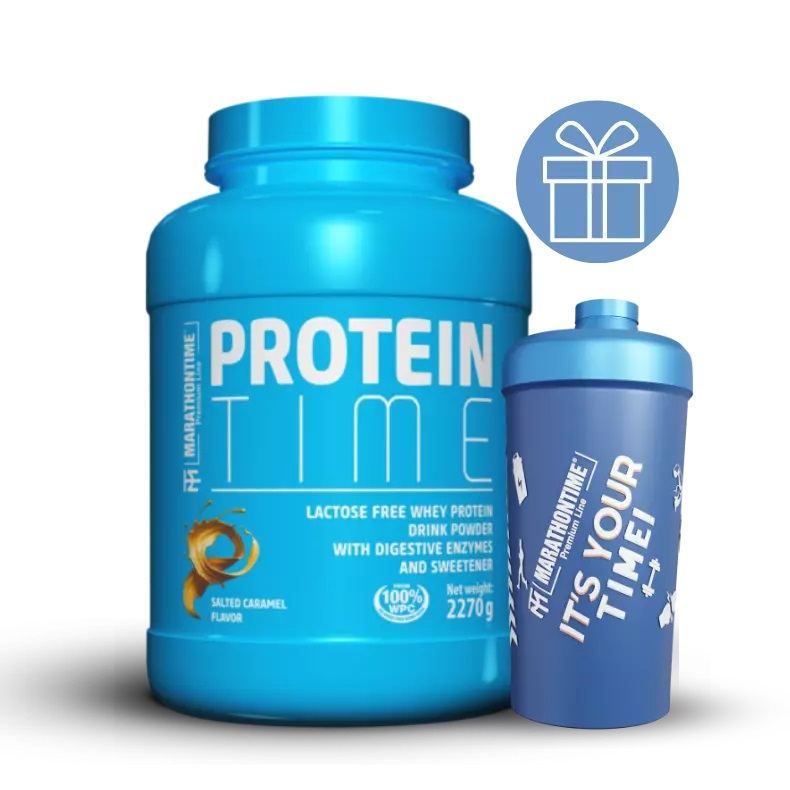 MARATHONTIME - PROTEIN TIME - LAKTÁZENZIMMEL DÚSÍTOTT FEHÉRJE - 2270 G