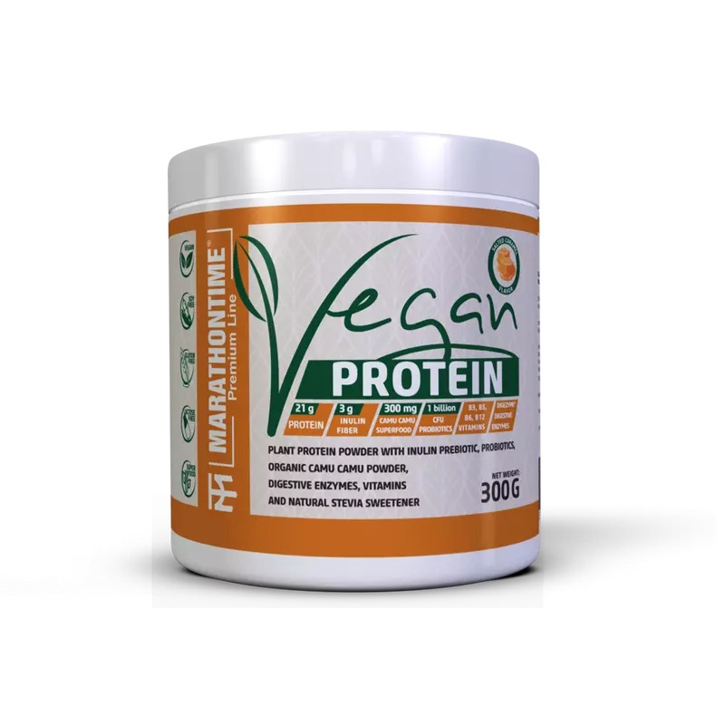 MARATHONTIME - PRÉMIUM VEGÁN PROTEIN - 300 G