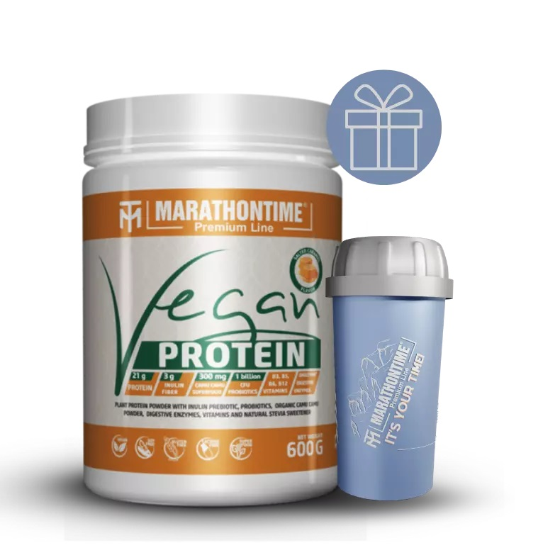 MARATHONTIME - PRÉMIUM VEGÁN PROTEIN - 600 G