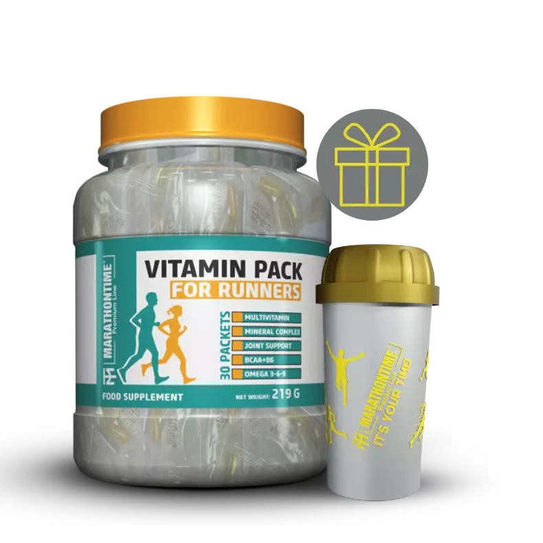 MARATHONTIME - RUNNER PACK- 30 TASAKOS KOMPLEX VITAMINCSOMAG FUTÓKNAK - 219 G