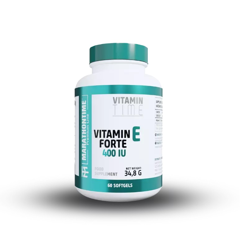 MARATHONTIME - E-VITAMIN FORTE 400NE - 60 KAPSZULA