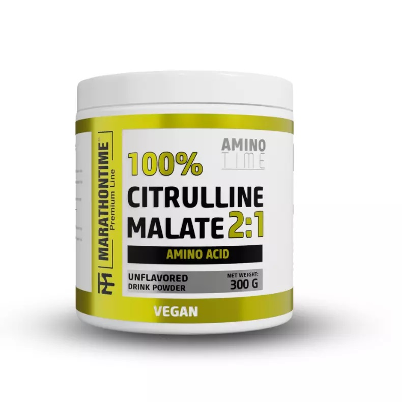 MARATHONTIME - 100% CITRULLINE MALATE 2:1 - 300 G