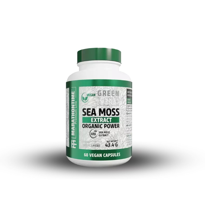 MARATHONTIME - SEA MOSS - ÍR MOSZAT KIVONAT - 60 KAPSZULA