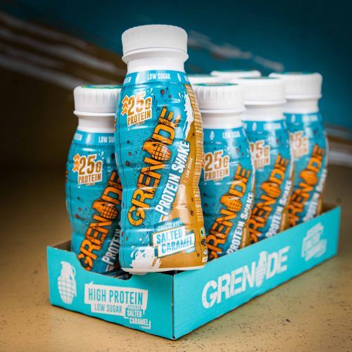 GRENADE - PROTEIN SHAKE - SALTED CARAMEL/SÓSKARAMELL - 8X330 ML