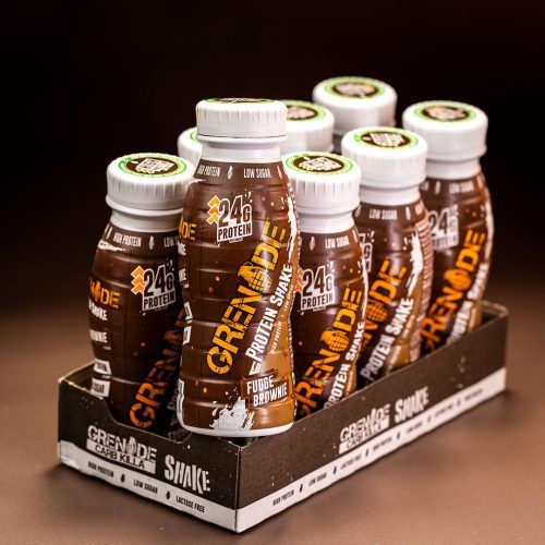 GRENADE - PROTEIN SHAKE - FUDGE BROWNIE/BROWNIES CSOKOLÁDÉ - 8X330 ML