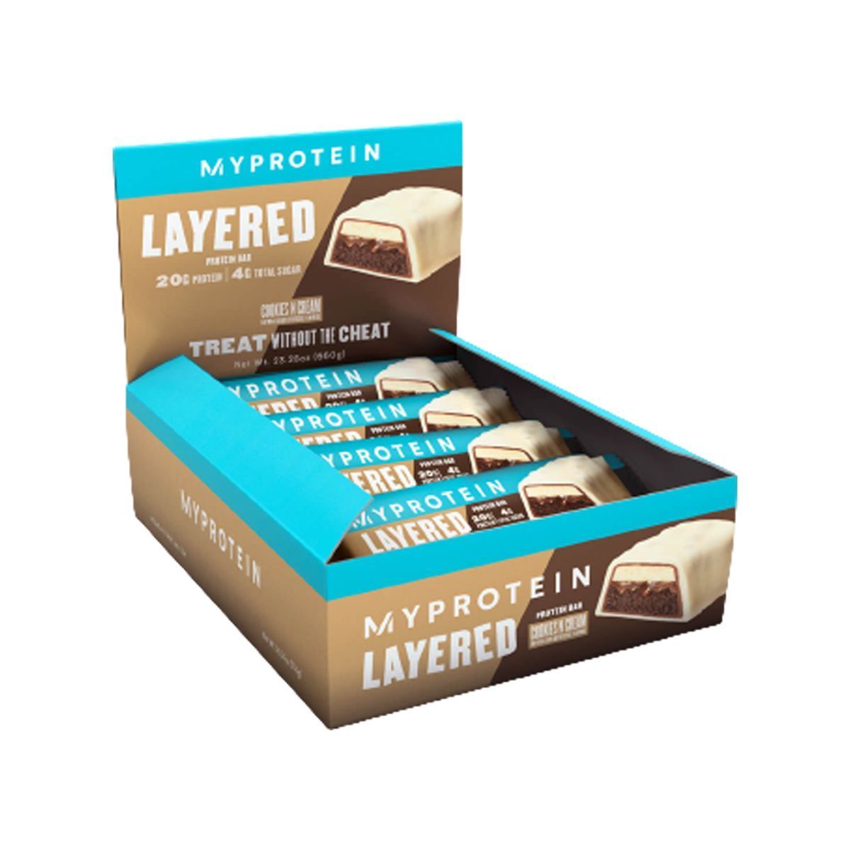 MYPROTEIN - LAYERED BARS - 12X60 G