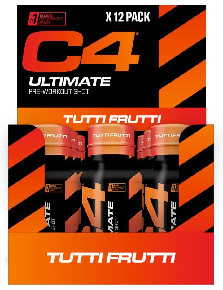 CELLUCOR - C4 ULTIMATE PRE-WORKOUT SHOT - 12X60 ML