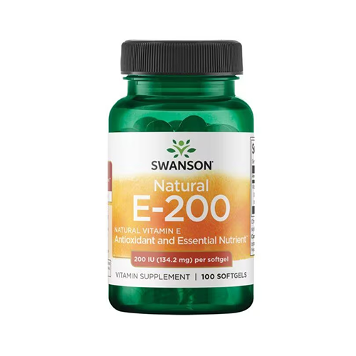 SWANSON - VITAMIN E-200 - 100 KAPSZULA