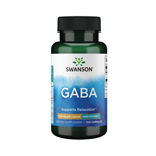 SWANSON - GABA 500 MG - 100 KAPSZULA