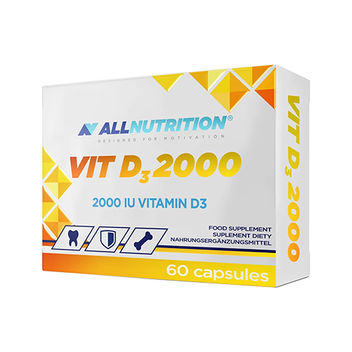 ALLNUTRITION - VITAMIN D3 2000 IU - 60 KAPSZULA