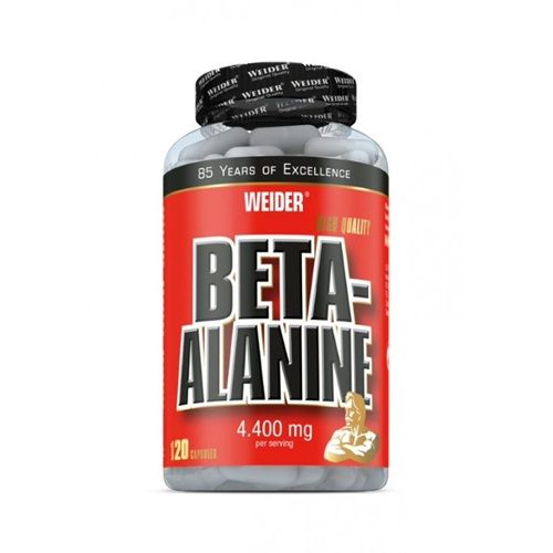 WEIDER - BETA-ALANINE 4400 MG - N.O. FOKOZÓ - 120 KAPSZULA