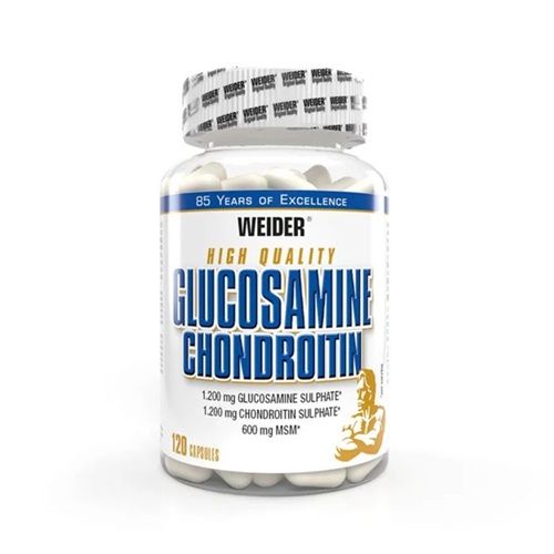 WEIDER - GLUCOSAMINE CHONDROITIN PLUS MSM - KOMPLEX IZÜLETVÉDŐ - 120 KAPSZULA