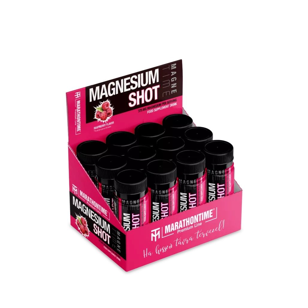 MARATHONTIME - MAGNESIUM SHOT - 12X60 ML