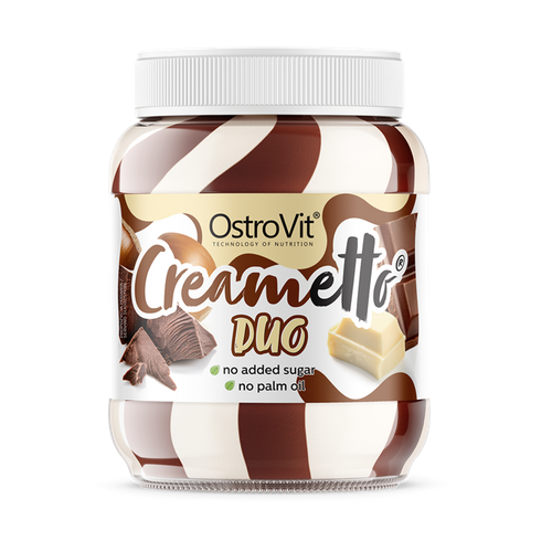 OSTROVIT - CREAMETTO - DUO MILK HAZELNUT/TEJCSOKOLÁDÉS MOGYORÓ - 350 G