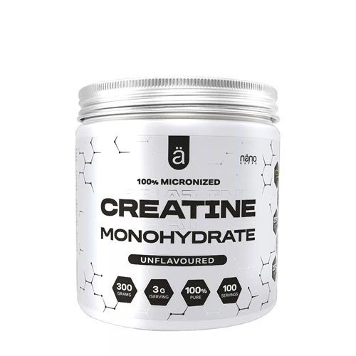 NANOSUPPS - CREATINE MONOHYDRATE - KREATIN MONOHIDRÁT - 300 G