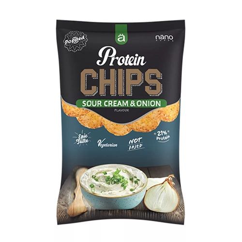 NANOSUPPS - PROTEIN CHIPS - FEHÉRJE CHIPS- TEJFÖLÖS HAGYMÁS - 40 G