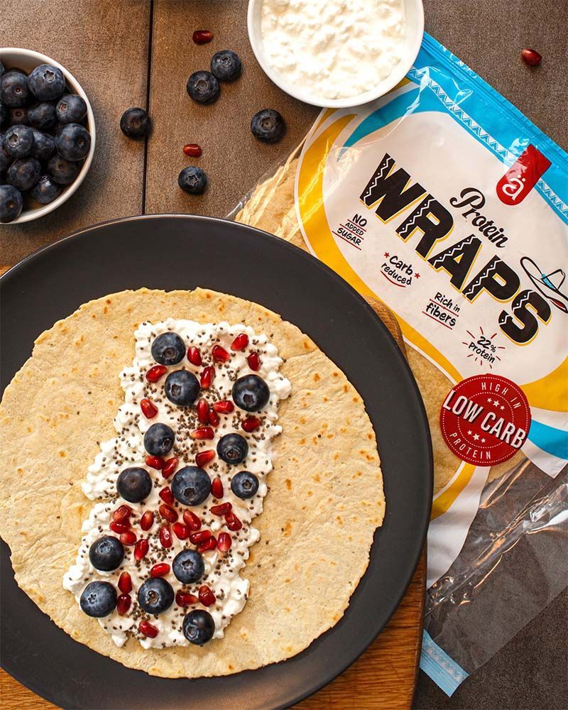 NANOSUPPS - PROTEIN WRAP - MAGAS FEHÉRJETARTALMÚ TORTILLA - 240 G