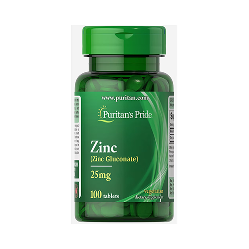 PURITANS PRIDE - ZINC 25 MG - 100 TABLETTA