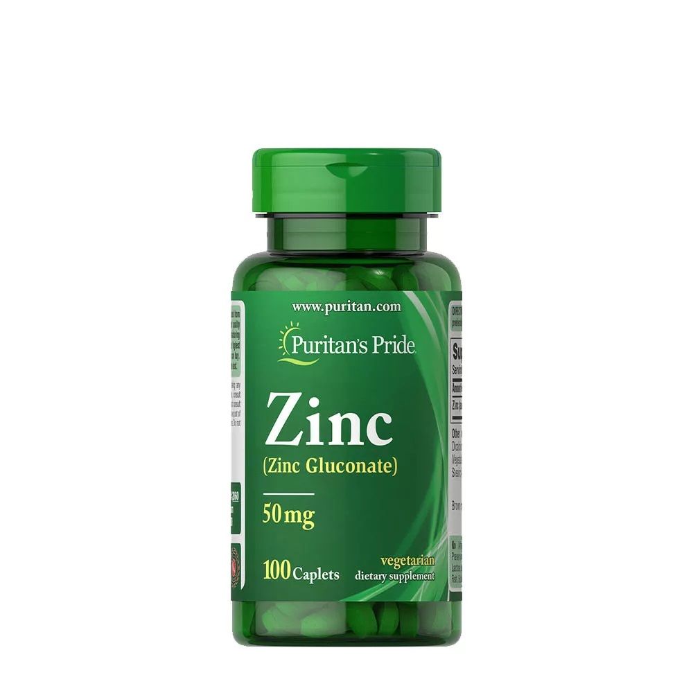 PURITANS PRIDE - ZINC 50 MG - 100 TABLETTA