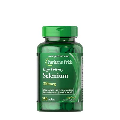 PURITANS PRIDE - HIGH POTENCY SELENIUM 200 MCG - 250 TABLETTA