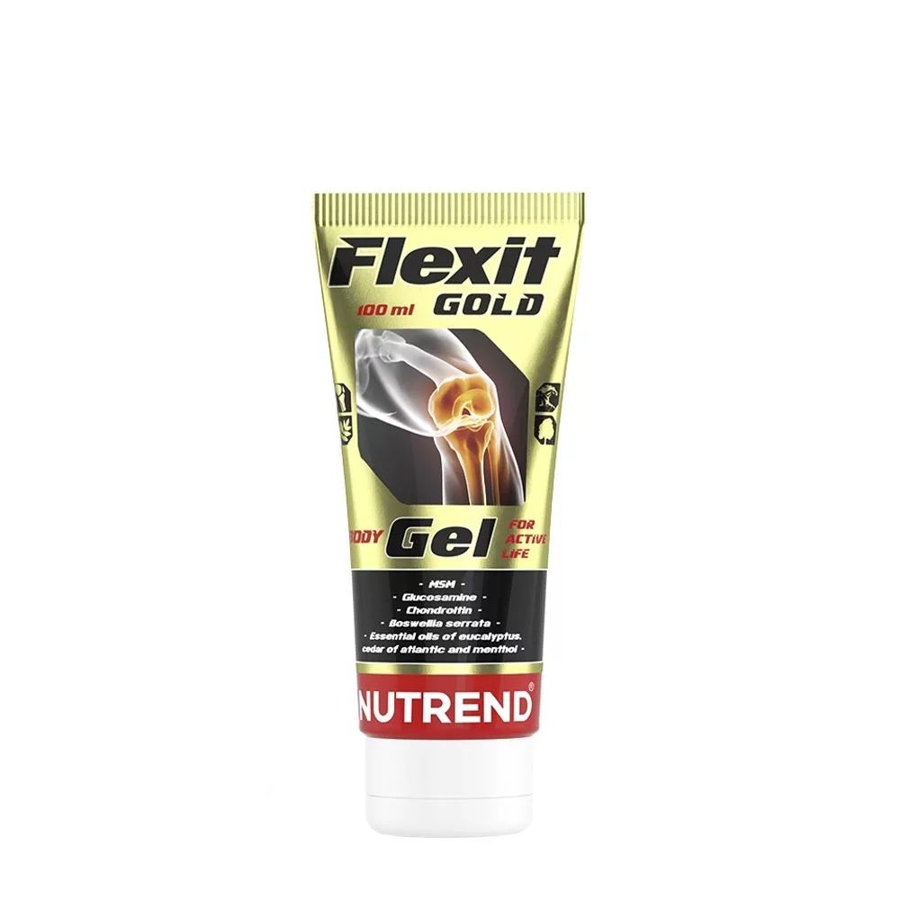 NUTREND - FLEXIT GOLD GEL - KOMPLEX IZÜLETVÉDŐ GÉL - 100 ML