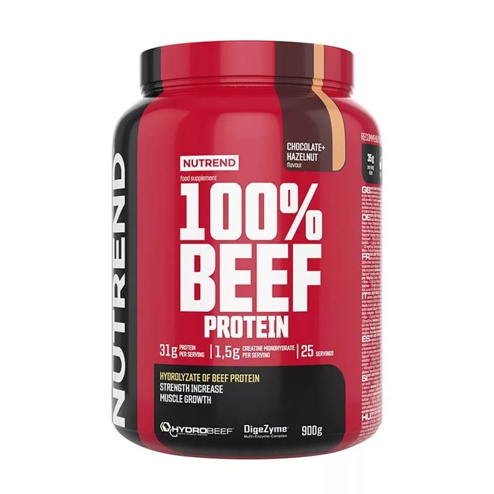 NUTREND - 100% BEEF PROTEIN - MARHA FEHÉRJE - 900 G