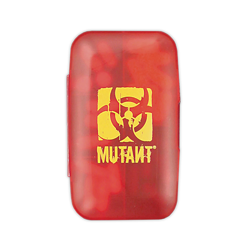 MUTANT - PILL BOX - KAPSZULATARTÓ - PIROS