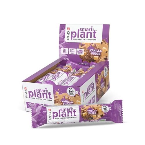 PHD NUTRITION - SMART BAR PLANT - 12X64 G