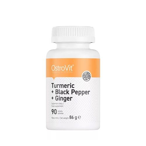 OSTROVIT - TURMERIC+BLACK PEPPER+GINGER - 90 TABLETTA