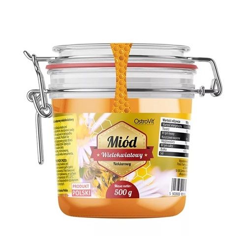 OSTROVIT - MULTIFLOWER HONEY - KEVERT VIRÁGMÉZ - 500 G