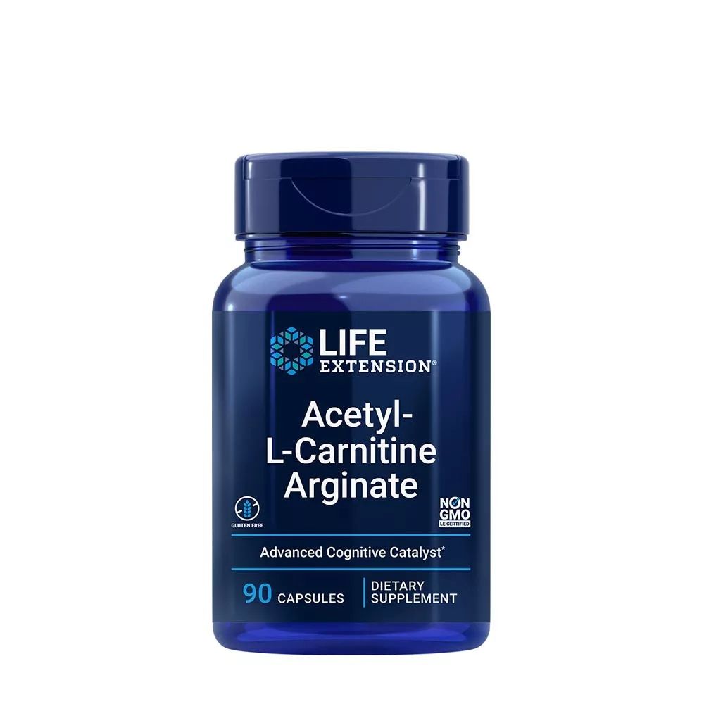 LIFE EXTENSION - ACETYL-L-CARNITINE ARGINATE - 90 KAPSZULA