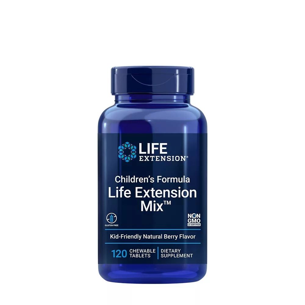 LIFE EXTENSION - CHILDREN'S FORMULA LIFE EXTENSION MIX - 120 RÁGÓTABLETTA