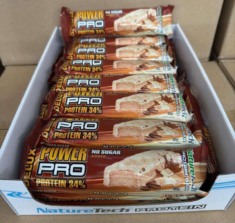 NATURETECH - POWER PRO DELUXE PROTEIN BAR - 80 G