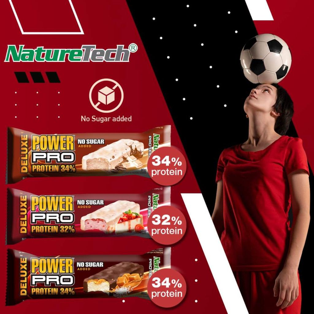 NATURETECH - POWER PRO DELUXE PROTEIN BAR - 80 G