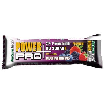 NATURETECH - POWER PRO PROTEIN PLUS PROTEIN BAR - 80 G