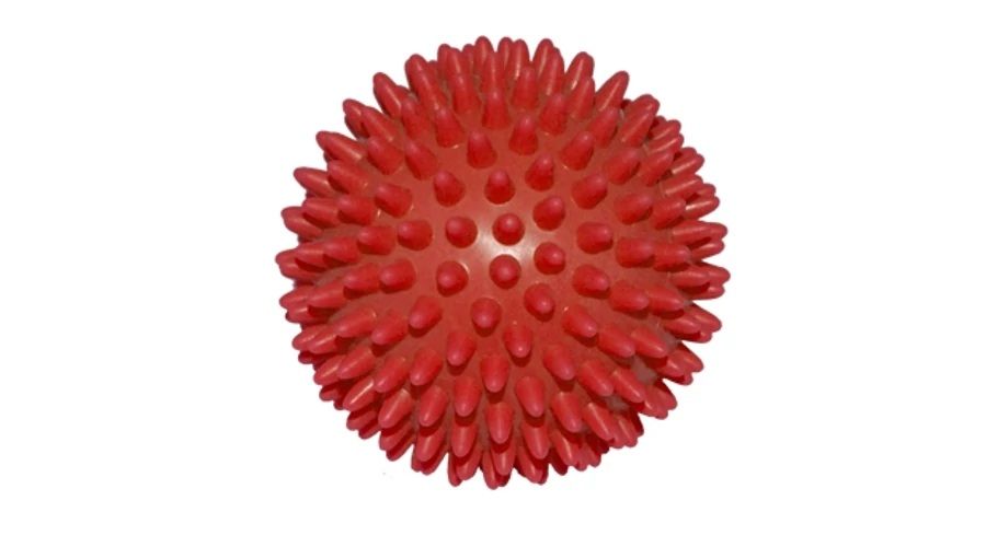 SPARTAN - SMR MASSAGE BALL - TÜSKÉS MASSZÍROZÓ LABDA - 7 CM - PIROS